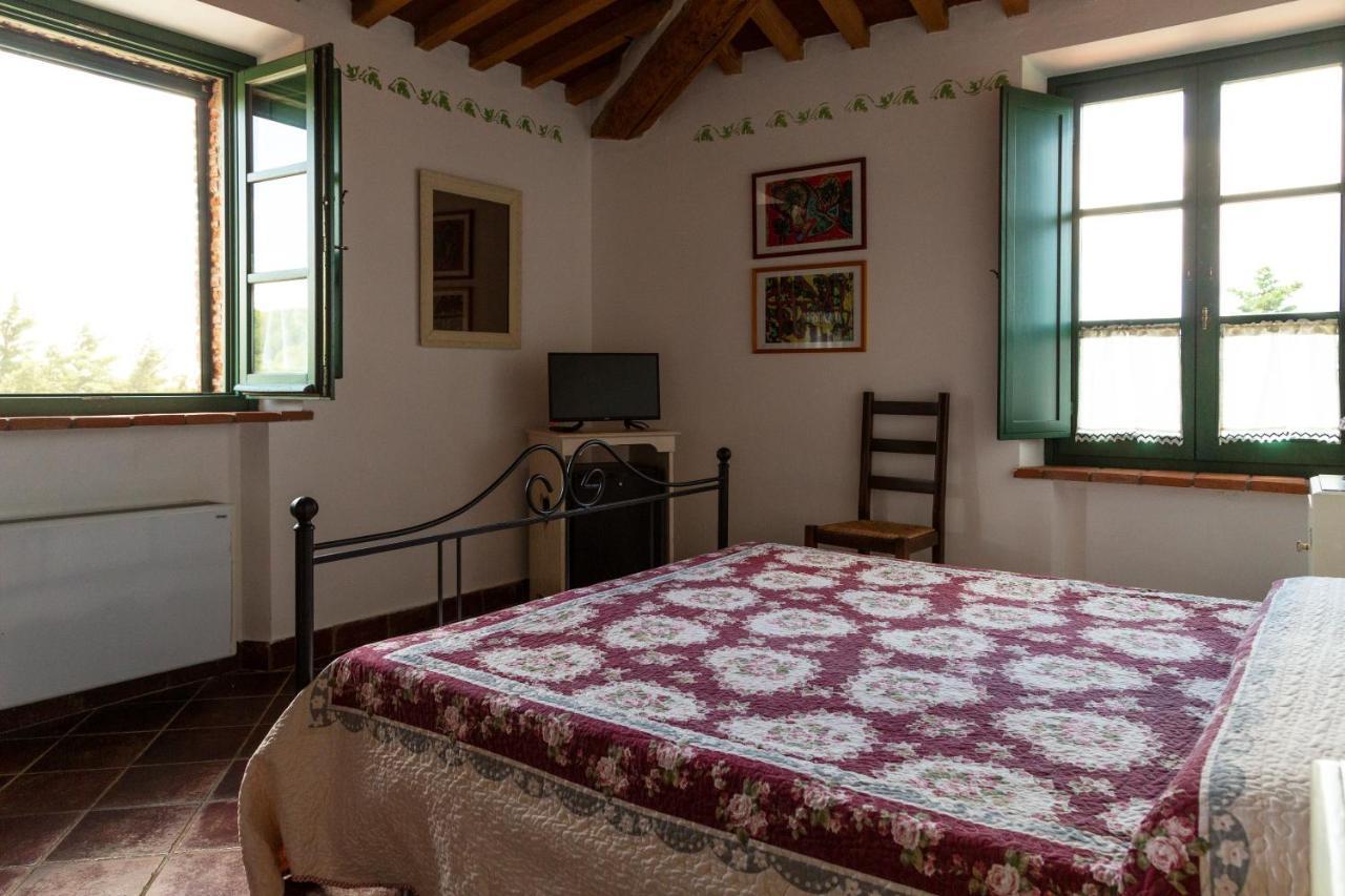 Agriturismo Il Belvedere Country Houses Massa Marittima Buitenkant foto